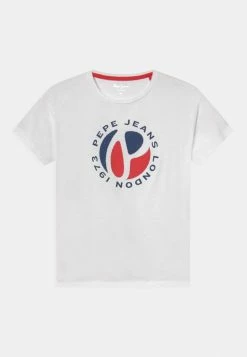 Pepe Jeans HILLOW - T-shirt Imprimé - White