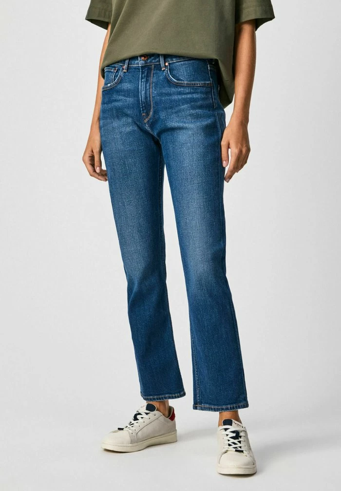 Pepe Jeans MARY - Jean Droit - Denim 1 Pepe Jeans MARY - Jean Droit - Denim