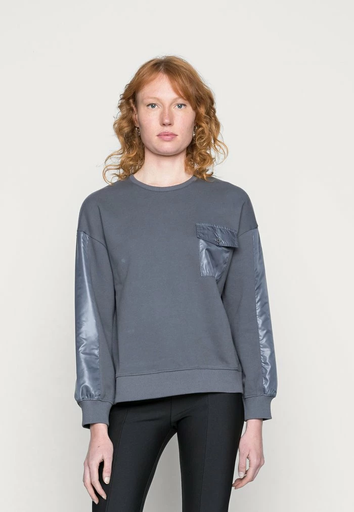 Pepe Jeans ATINA - Sweatshirt - Charcoal 1 Pepe Jeans ATINA - Sweatshirt - Charcoal