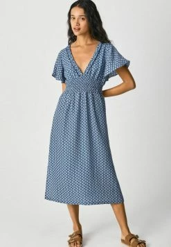 Pepe Jeans MIRACLE - Robe De Jour - Blue/white/dark Blue