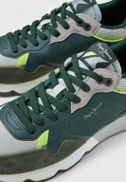 Pepe Jeans BRITT PRO - Baskets Basses - Khaki Green -Pepe Jeans Soldes Magasin 8d1ce9d4c46544cfaada2c6d5234280d