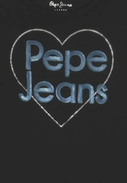 Pepe Jeans HARRIET - T-shirt Imprimé - Black -Pepe Jeans Soldes Magasin 8d63ed5faee3472783a7e2a25e5d3a5a