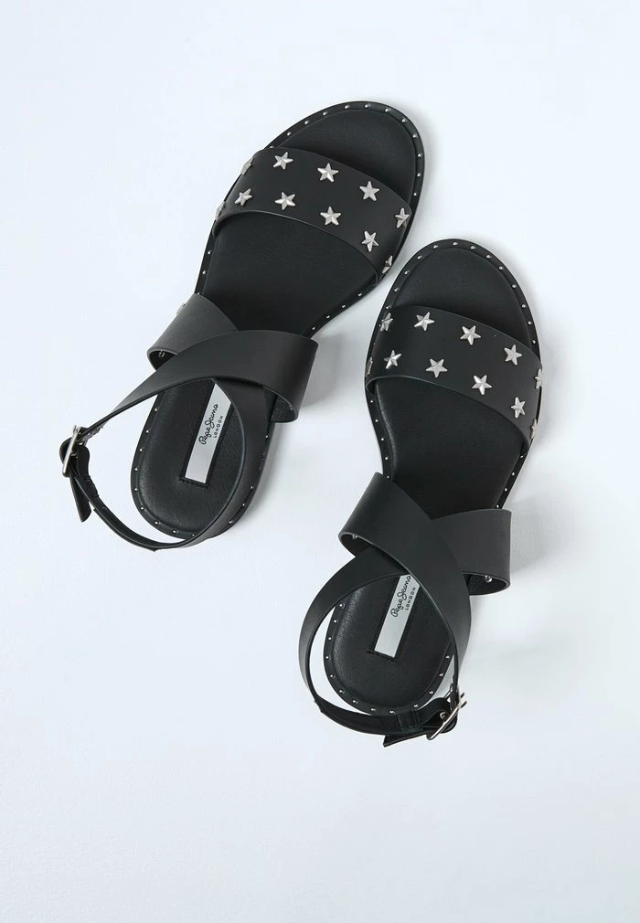 Pepe Jeans HAYES STAR - Sandales - Black 4 Pepe Jeans HAYES STAR - Sandales - Black – Image 4