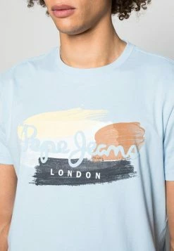 Pepe Jeans AEGIR - T-shirt Imprimé - Dazed Blue -Pepe Jeans Soldes Magasin 8de1897534a6474ca88d2f90a8e65c5e