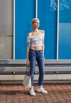 Pepe Jeans NEW BROOKE - Jean Droit - Light Blue Denim