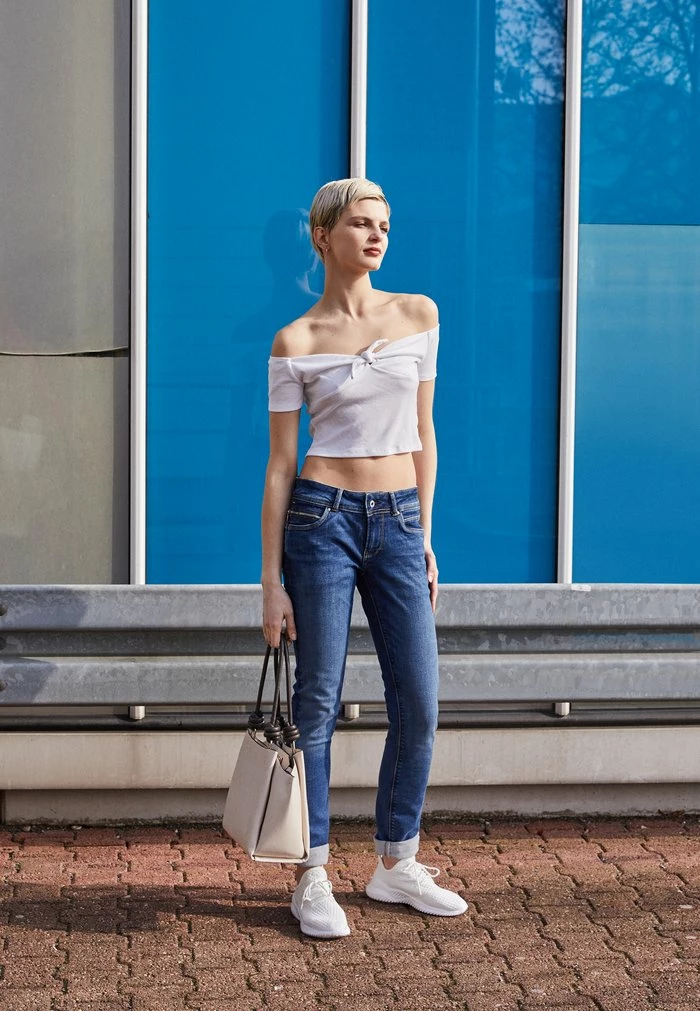 Pepe Jeans NEW BROOKE - Jean Droit - Light Blue Denim 1 Pepe Jeans NEW BROOKE - Jean Droit - Light Blue Denim