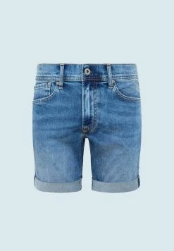 Pepe Jeans CANE - Short En Jean - Blue -Pepe Jeans Soldes Magasin 8fe1fa9f28fc4468848a60d94ea5b51d