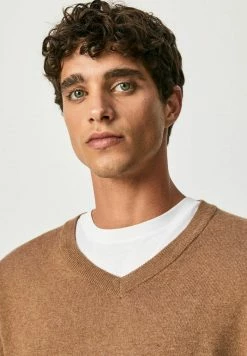 Pepe Jeans BASTIAN - Pullover - Light Brown 9 Pepe Jeans BASTIAN - Pullover - Light Brown -Pepe Jeans Soldes Magasin 901ff7467fb046238d825f21470a326a