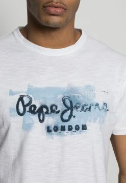 Pepe Jeans GOLDERS N - T-shirt Imprimé - Optic White -Pepe Jeans Soldes Magasin 90c75b38c82440e8a6176084faef123a