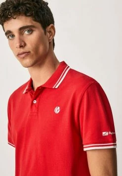Pepe Jeans FREDERICK - Polo - Red -Pepe Jeans Soldes Magasin 90eb7bc8d1cd44839b9163a6d73395a4
