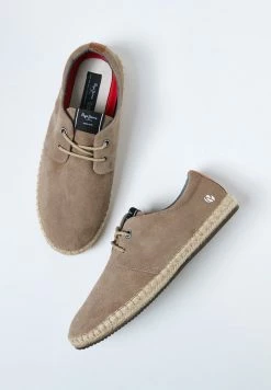 Pepe Jeans TOURIST SMART - Espadrilles - Dark Stone -Pepe Jeans Soldes Magasin 90f9d35fb2854fe59a10d496d48faeac