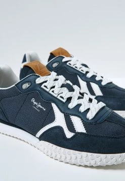 Pepe Jeans HOLLAND SERIE CAPSULE - Baskets Basses - Ocean -Pepe Jeans Soldes Magasin 90fea277c0584418bc31f4325dd054b1