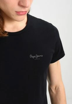 Pepe Jeans ORIGINAL BASIC - T-shirt Basique - Black 8 Pepe Jeans ORIGINAL BASIC - T-shirt Basique - Black -Pepe Jeans Soldes Magasin 914c8cdd5ad54b7ca4e7129bd5b9483d