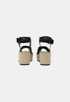 Pepe Jeans WITNEY ELLA - Sandales à Plateforme - Black -Pepe Jeans Soldes Magasin 91fede96e6464eecb88a4c37dde3ef63