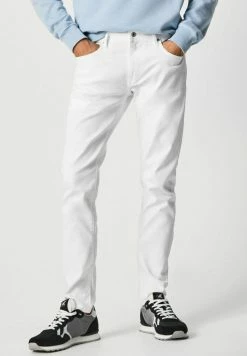 Pepe Jeans STANLEY - Jean Droit - White