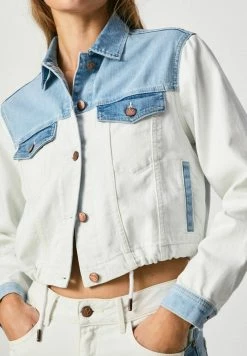 Pepe Jeans TIFFANY BLEN TIFFANY BLEN - Veste En Jean - Denim -Pepe Jeans Soldes Magasin 9394228822414d67b04d7f144734716b
