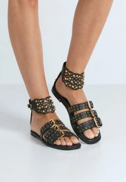 Pepe Jeans IRMA STUDS - Sandales - Black