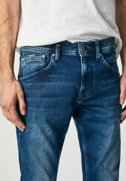Pepe Jeans TRACK - Jean Slim - Denim -Pepe Jeans Soldes Magasin 950072684a134e10bbe79edaac88d4b8