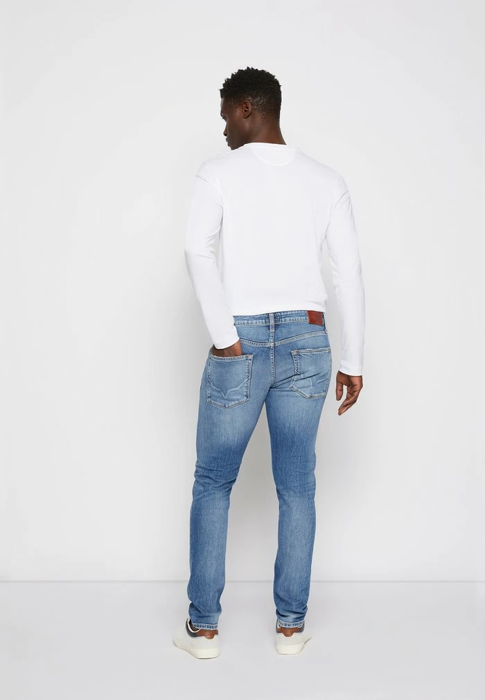 Pepe Jeans STANLEY - Jean Slim - Blue Denim 3 Pepe Jeans STANLEY - Jean Slim - Blue Denim – Image 3