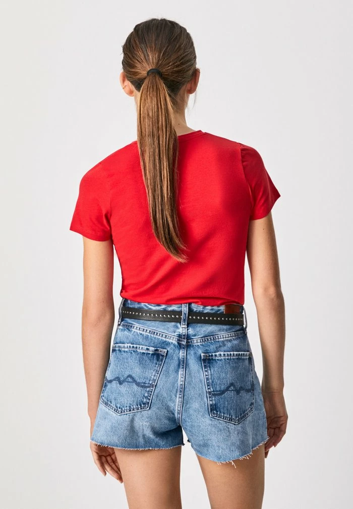 Pepe Jeans BEGO - T-shirt Imprimé - Red 3 Pepe Jeans BEGO - T-shirt Imprimé - Red – Image 3