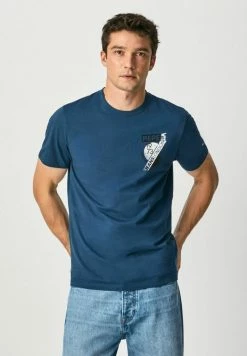 Pepe Jeans RICO - T-shirt Imprimé - Dark Blue