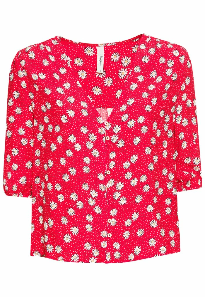 Pepe Jeans LORENA - Blouse - Red 4 Pepe Jeans LORENA - Blouse - Red – Image 4