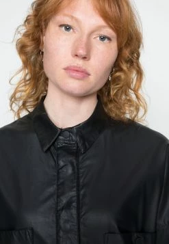 Pepe Jeans CARLA - Chemisier - Black 9 Pepe Jeans CARLA - Chemisier - Black -Pepe Jeans Soldes Magasin 9a0b6194aa8c47fc937addef600e2038