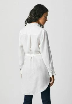 Pepe Jeans MAGDA - Robe Chemise - Off White -Pepe Jeans Soldes Magasin 9b4a4fcfdfe94bc184aaad507523651d