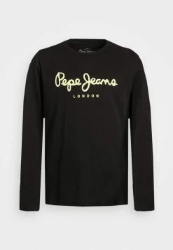 Pepe Jeans NEW HERMAN - T-shirt à Manches Longues - Black