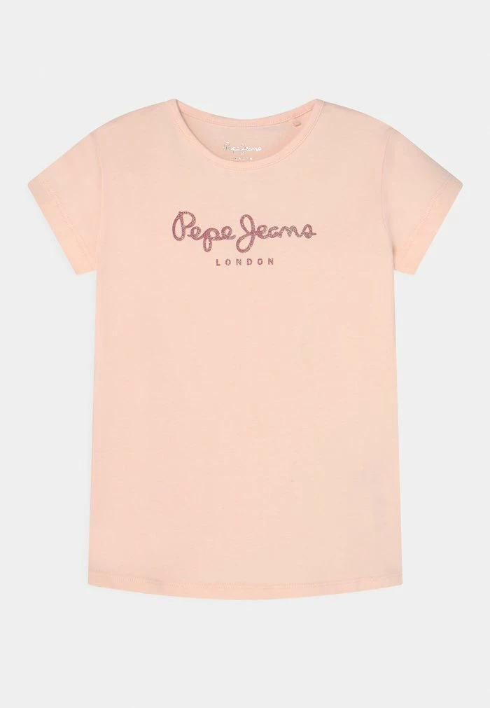 Pepe Jeans HANA GLITTER - T-shirt Imprimé - Light Pink 1 Pepe Jeans HANA GLITTER - T-shirt Imprimé - Light Pink