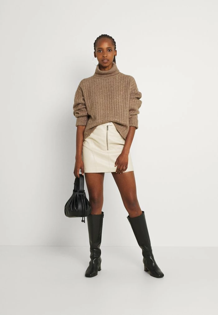 Pepe Jeans LAURA - Minijupe - Beige 2 Pepe Jeans LAURA - Minijupe - Beige – Image 2