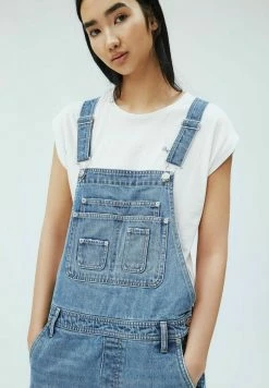 Pepe Jeans ABBY FABBY - Salopette - Blue Denim -Pepe Jeans Soldes Magasin 9f050a3fd30e496e88ebe8d805444136