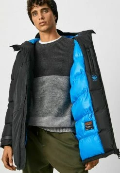 Pepe Jeans YORKE - Doudoune - Black/light Blue
