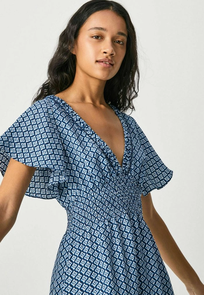 Pepe Jeans MIRACLE - Robe De Jour - Blue/white/dark Blue 4 Pepe Jeans MIRACLE - Robe De Jour - Blue/white/dark Blue – Image 4