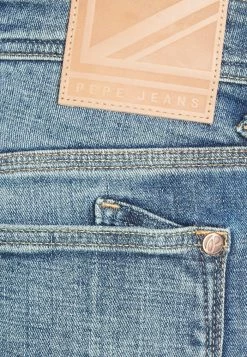 Pepe Jeans HATCH REG USED - Jean Slim - Dark-blue Denim -Pepe Jeans Soldes Magasin 9fcea8393daa4caf9322df6407cd76db