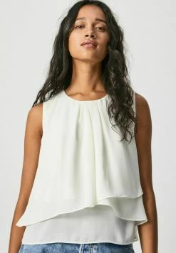 Pepe Jeans IMMA - Débardeur - Offwhite -Pepe Jeans Soldes Magasin a19d849bbd104baf8603e8260b683e27