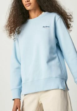 Pepe Jeans CALISTA CREW - Sweatshirt - Dazed Blue -Pepe Jeans Soldes Magasin a1fa3d2bd6ea4ff0a348b10ce4f6f2d2