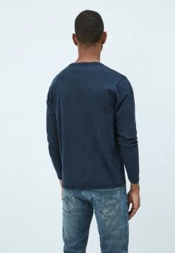 Pepe Jeans T-shirt à Manches Longues - Indigo Blau -Pepe Jeans Soldes Magasin a25f0b2ce1a24969bd210ba30c33accb