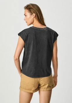 Pepe Jeans T-shirt Imprimé - Black -Pepe Jeans Soldes Magasin a262f1ea887444869032cb6767a4d8bf