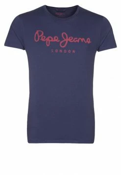 Pepe Jeans ORIGINAL STRETCH - T-shirt Imprimé - Dark Blue