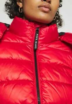 Pepe Jeans EILEEN - Veste D'hiver - Winter Red -Pepe Jeans Soldes Magasin a4ea258adbfd45e28df94dc06b5dfb61