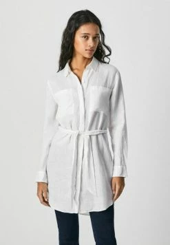 Pepe Jeans MAGDA - Robe Chemise - Off White