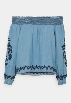 Pepe Jeans HADRIA - Blouse - Denim -Pepe Jeans Soldes Magasin a5a43063044b450dbf777a5d86d9430e