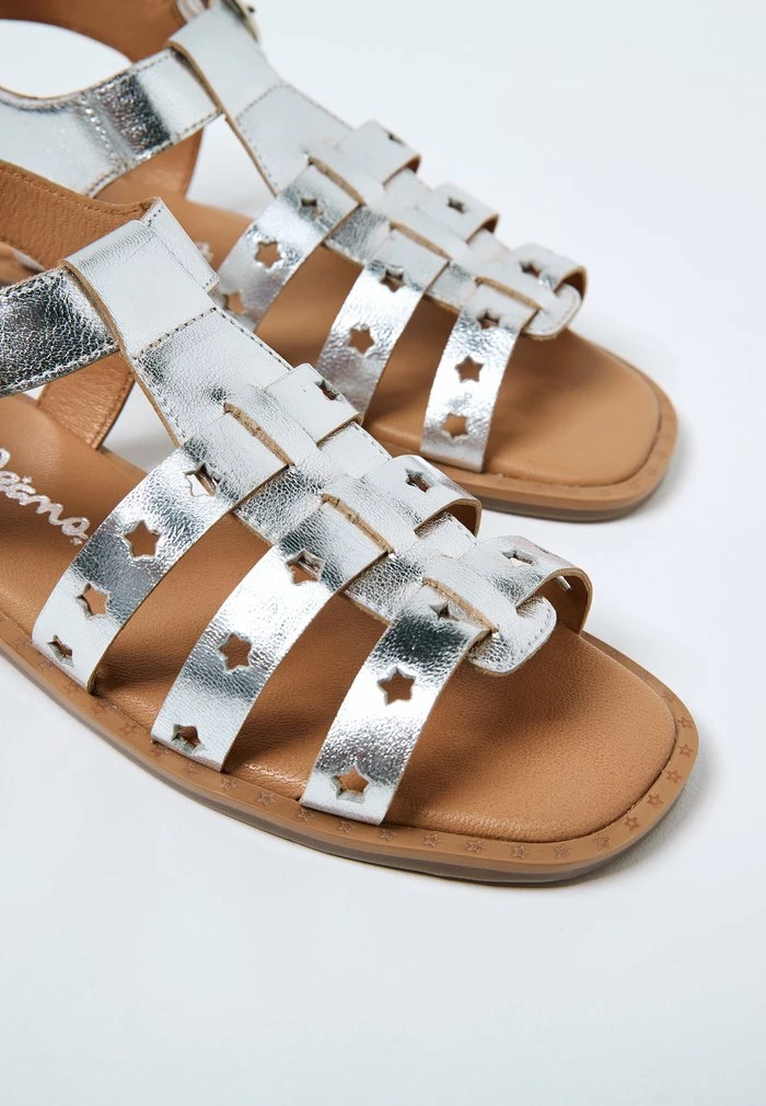 Pepe Jeans IRMA STARS - Sandales - Plata 4 Pepe Jeans IRMA STARS - Sandales - Plata – Image 4