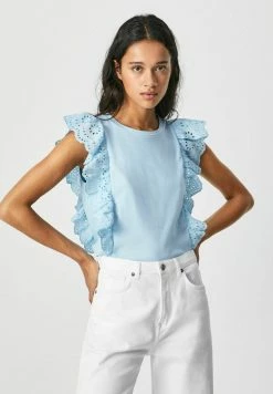 Pepe Jeans BRUNELLA - T-shirt Basique - Dazed Blue