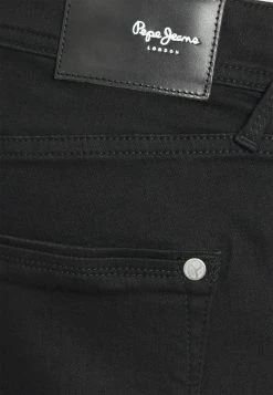 Pepe Jeans STANLEY - Jeans Fuselé - Black Denim -Pepe Jeans Soldes Magasin a9eb622a782749eea89122bab436a97e
