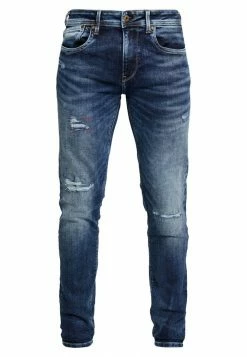 Pepe Jeans HATCH POWERFLEX - Jean Droit - Dark Used -Pepe Jeans Soldes Magasin aaa17e717fdf4562b69105e944589f44