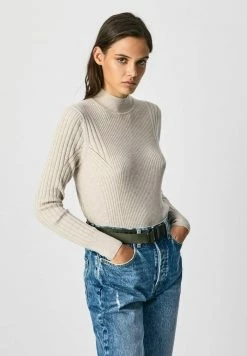 Pepe Jeans AMALIA - Pullover - Natural