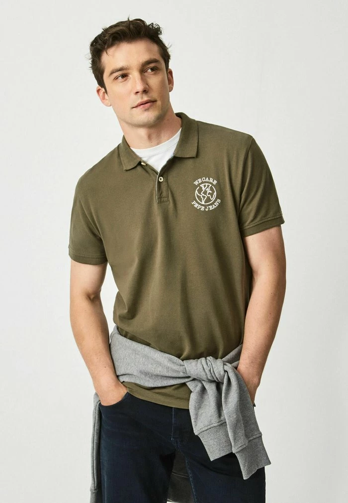 Pepe Jeans DARRYL - Polo - Green 1 Pepe Jeans DARRYL - Polo - Green