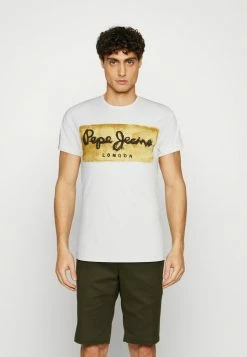 Pepe Jeans CHARING N - T-shirt Imprimé - White